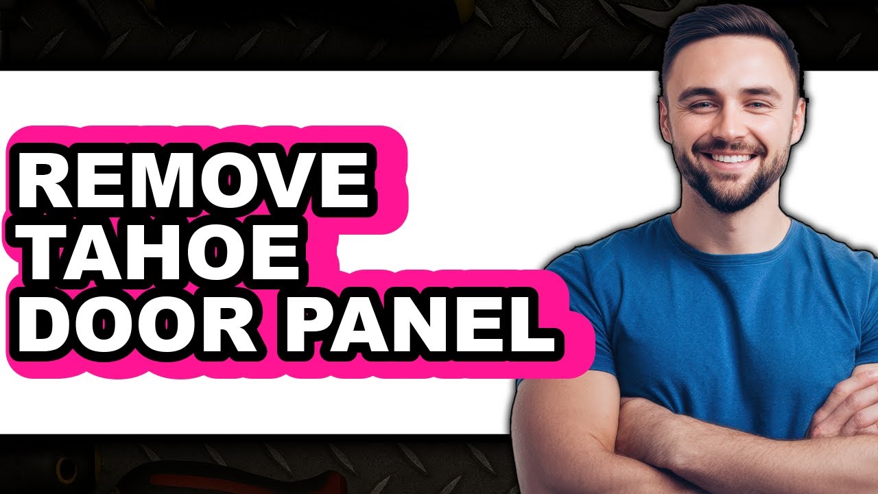 How to Remove Tahoe Door Panel (Easy Method) - YouTube