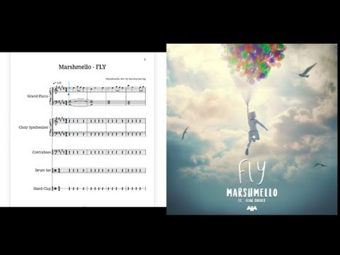 Marshmello - FLY Digital Sheet Music with PDF :) - YouTube