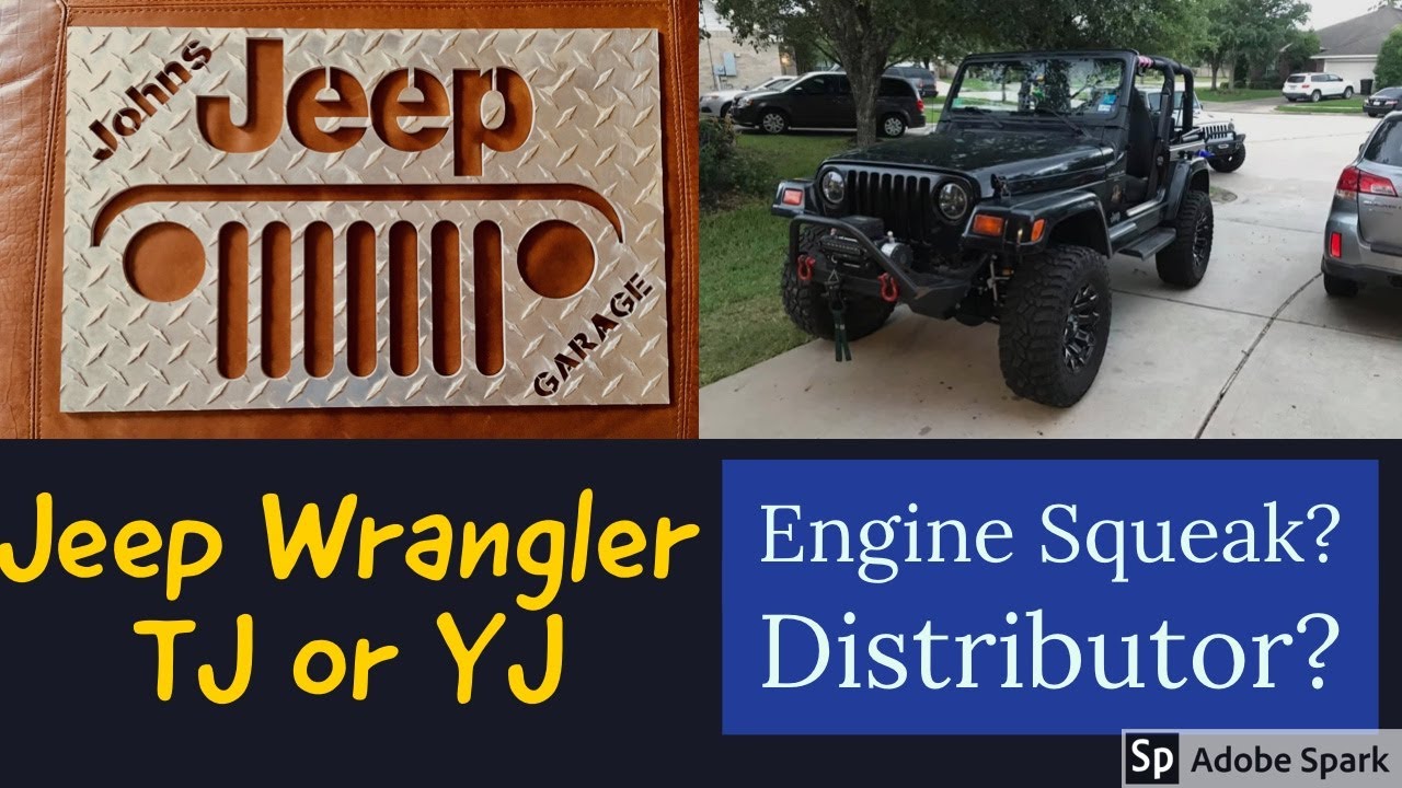 Jeep Wrangler TJ or YJ Engine Squeak? Distributor Assembly Temp Fix -  YouTube