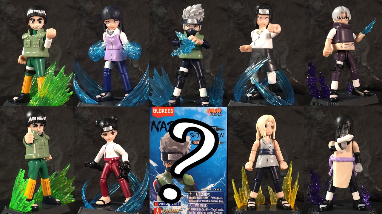 ASMR] Blokees Naruto Shippuden GV-02 Full Collection Assembly