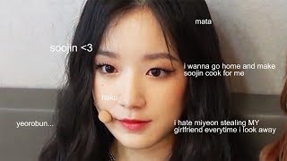 (G)I-DLE (여자)아이들 being HYPER for 8 minutes straight (funny moments 1)