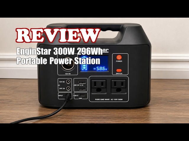 Review EnginStar R300 Portable Power Station 2026 - YouTube