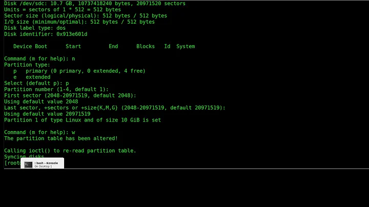 How to Mount and Partition Disks in CentOS