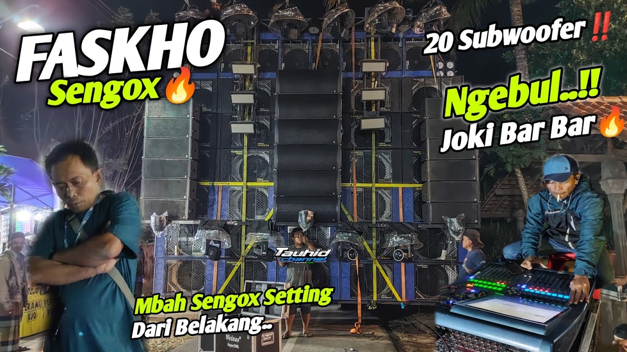 TERNYATA SEPERTI INI SUARANYA‼️ FASKHO SENGOX 20 SUB SAMPAI NGEBUL KELUAR JIN🔥