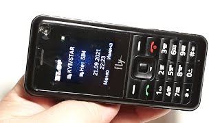 Fly OD2 Black - стильный и прочный телефон с отличной защитой от попадания воды или грязи под корпус