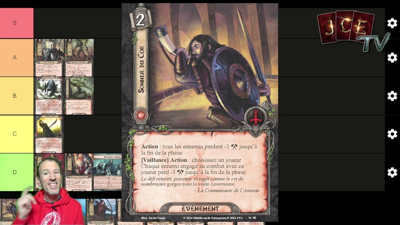 SDAJCE TV - Tier list des cartes joueur du Réveil d'Angmar - #2 La sphère tactique
