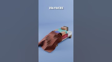 Steve cloth simulation in 3D Blender #blender3d #minecraft #blender #clothsimulation #3danimation