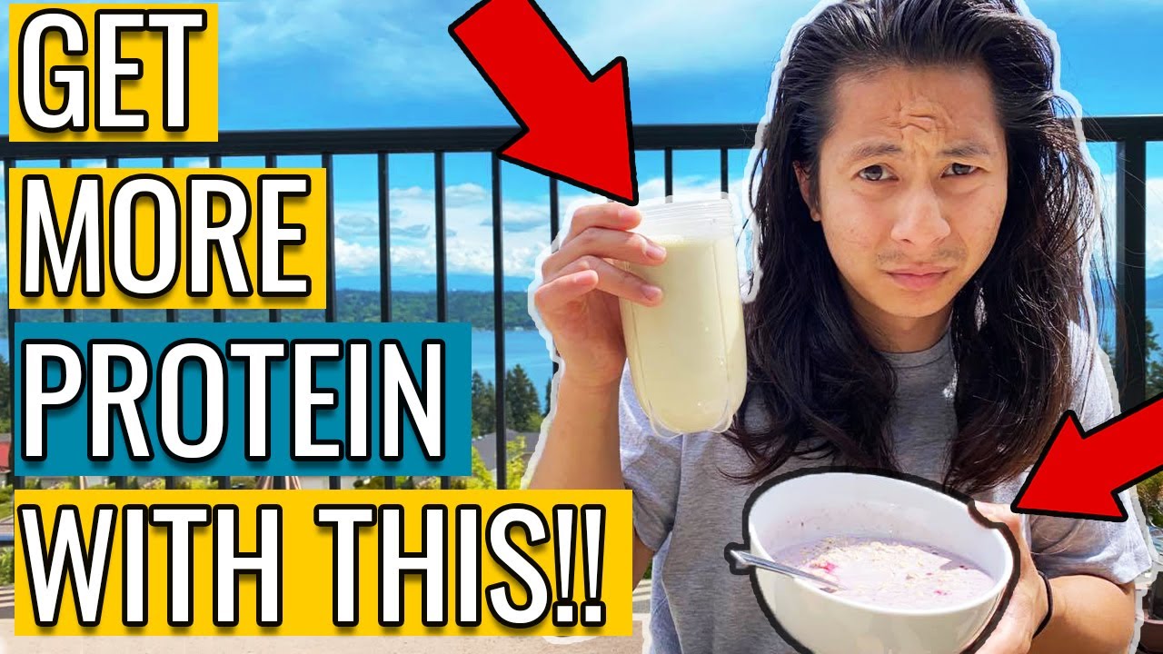 OVERNIGHT OATS AND MATCHA SMOOTHIE | 75+ GRAMS OF PROTEIN - YouTube