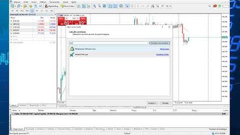 COMO LOGAR EM UMA CORRETORA NO METATRADER 5