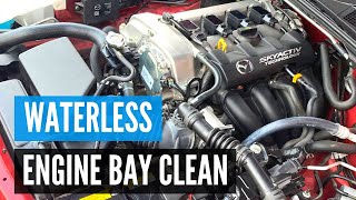 WATERLESS ENGINE BAY CLEAN | My Quick Routine