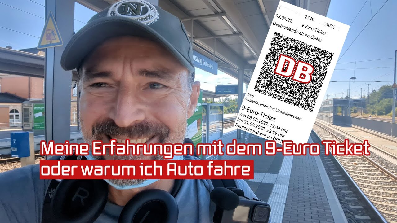 Meine Erfahrung mit dem 9 Euro Ticket und der Deutschen Bahn