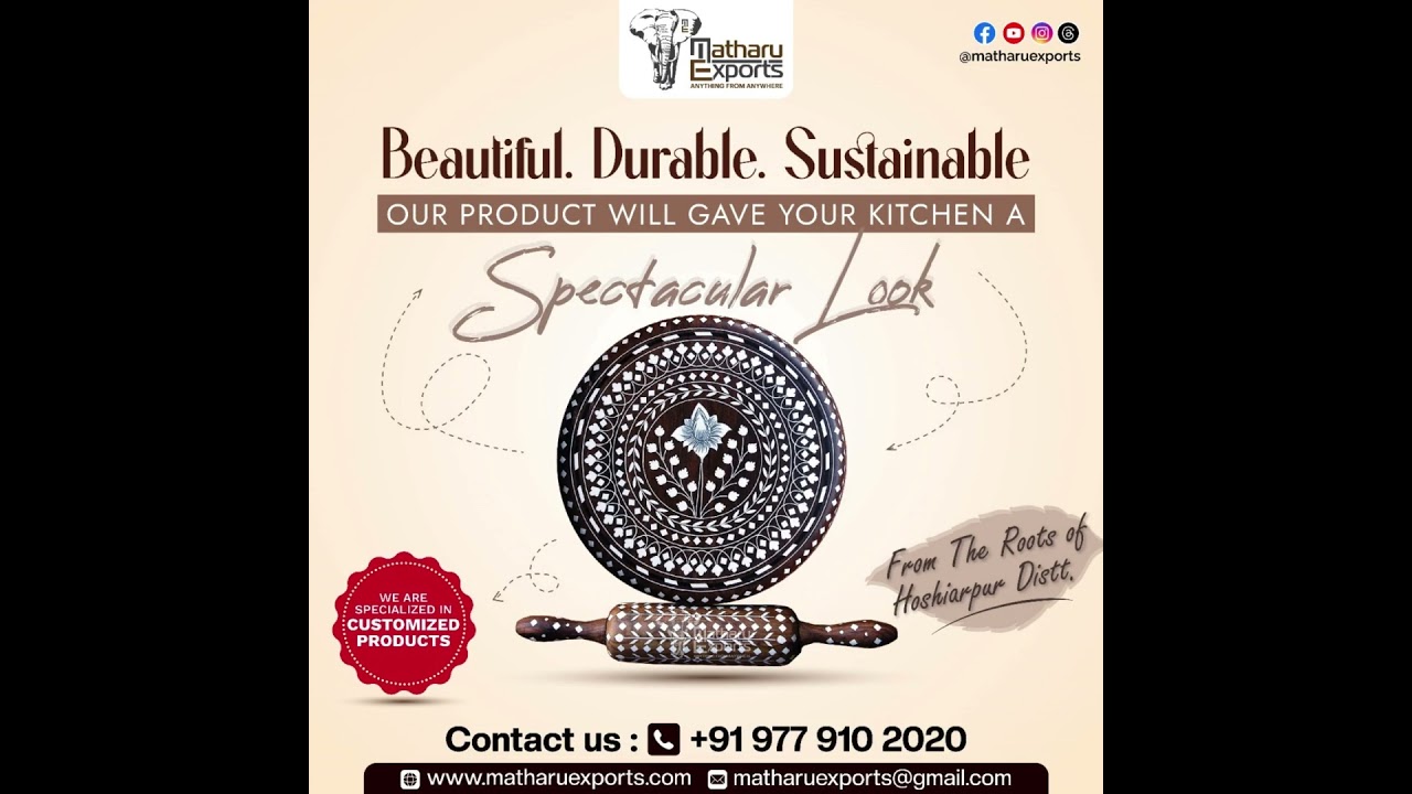 Beautiful and durable kitchenware. 