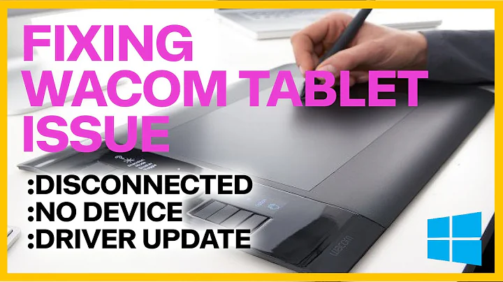 Solution Fixing Wacom Tablet Disconnected / No Device ?