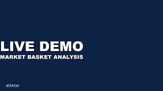 Market Basket Analysis by Pete Anderson
