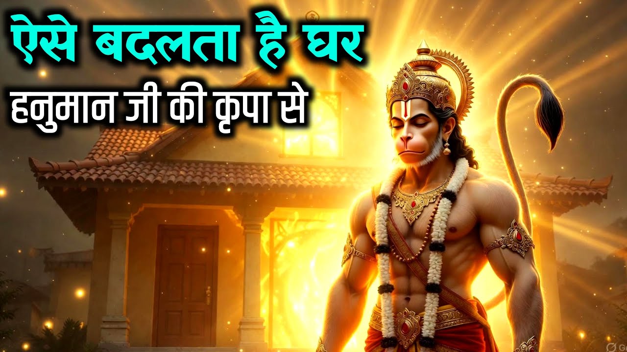 जिस घर में रोज हनुमान चालीसा पढ़ी जाती है, वहाँ होते हैं ये बदलाव @divinehanuman23 