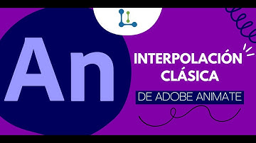 Interpolación clásica en Adobe Animate.