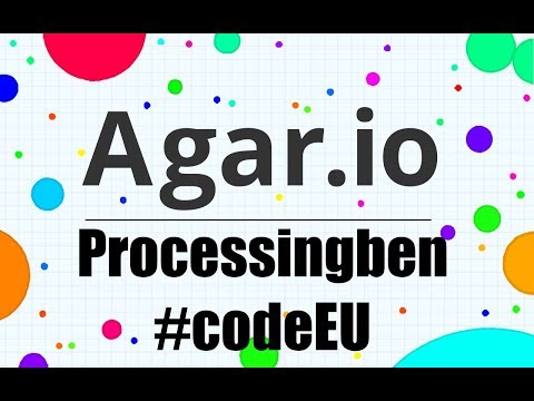 Agar.io klón Processingben