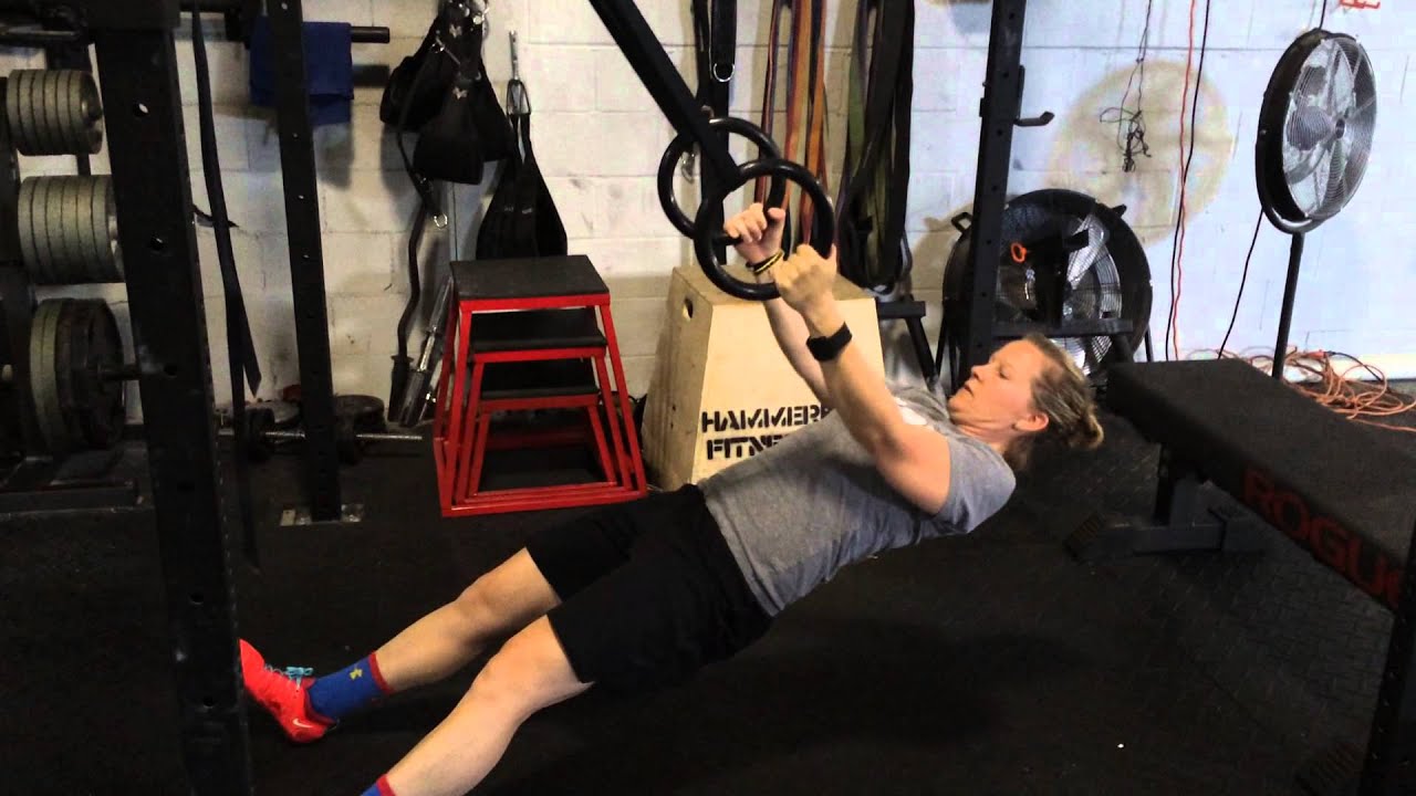 Iso Inverted Ring Row YouTube