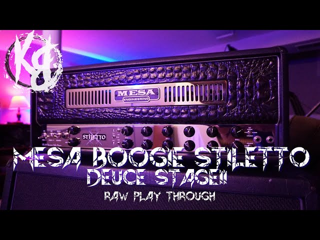 Mesa Boogie Stiletto Deuce Stage II - Raw Metal Play Through class=