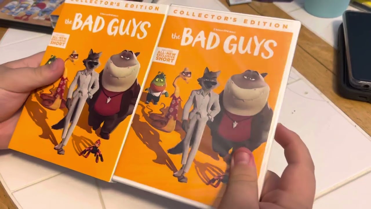 The Bad Guys DVD Unboxing