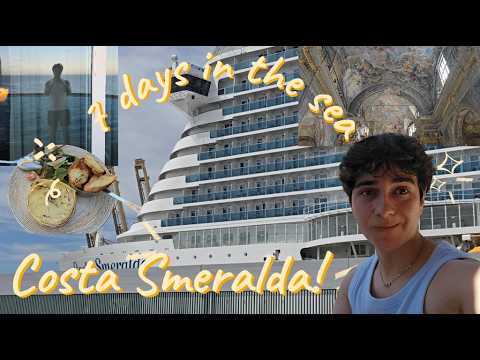 Costa Smeralda Cruise | 7 Days in the Mediterranean - 지중해 크루즈 여행 코스타 스메랄다 솔직 후기