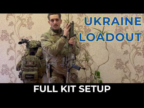 'Reg' Full Kit Breakdown AR & AK: International Soldier in Ukraine (Company Commander Load-out)
