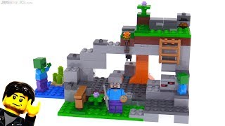 LEGO Minecraft The Zombie Cave reviewed 21141