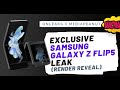 Exclusive samsung galaxy z flip5 leak render reveal onleaks x mediapeanut