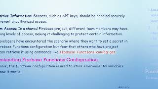 How to Secure Your Firebase Functions Configuration with Secrets