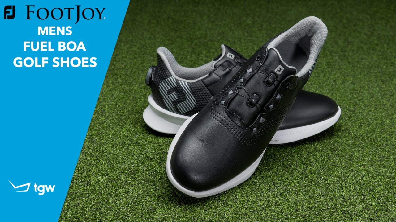 FootJoy Men's Fuel BOA Golf Shoes Overview by TGW - YouTube