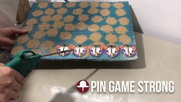 Glow in the dark - How pins are made - Pin Game Strong