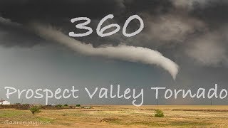 360 (VR) TORNADO Footage from Prospect Valley / Keenesburg Colorado