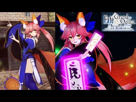 FGOアーケード】キャス狐_全国対戦0【FGOAC_玉藻の前_タマモ】 - YouTube