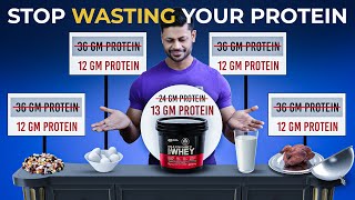 BEST WAY TO USE PROTEIN SOURCES || STOP WASTING YOUR PROTEIN || #gym #health #fitness