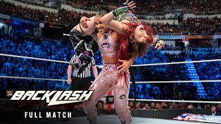 Full Match Bianca Belair Vs. Iyo Sky Raw Womens Championship Match Backlash 2023