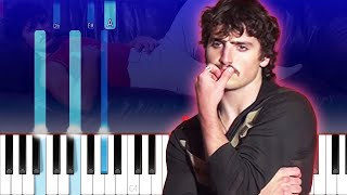 Benson Boone - Sorry I'm Here For Someone Else (Piano Tutorial) screenshot 5