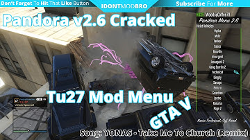 GTA 5 TU27 *Free* Mod Menu Pandora v2.6 - Cracked (RGH/J-Tag)