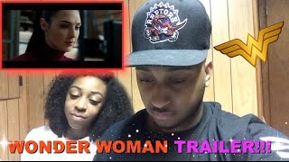 Wonder Woman Official Trailer 2 - Gal Gadot Movie Reaction!!!
