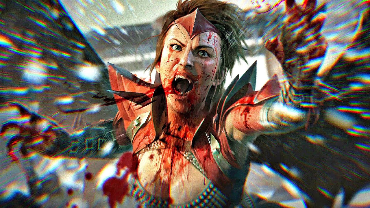 Mortal Kombat 1 - Invasion Mode Season 2 Ending & Bloodthirsty Nitara Final Boss Fight (4K 60FPS)