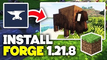 How To Download & Install Forge for Minecraft 1.21.8 (Add Mods)