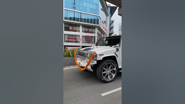 Hummer H2 IN INDIA 🇮🇳