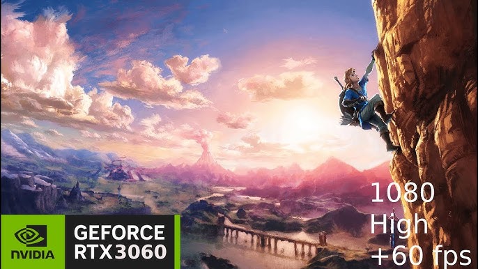 The Legend of Zelda: Breath of the Wild no PC - YUZU - Tradução PTBR -  60fps - R5 5600 + RTX 3070 