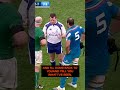 "Go away please"Nigel Owens perfectly dealing with 'scuffles' on the rugby pitch! 💪