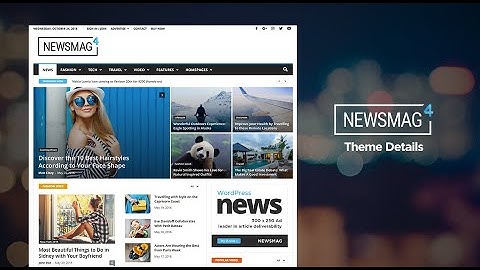 newsmag theme customization