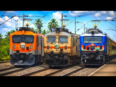 High Speed Trains Crossing in Railway Gate 🚧 | Indian Railways | Vande Bharat Express #train
