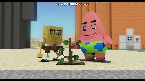 "Spongebob in Minecraft 2" - Animation