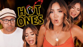 HOT ONES CHALLENGE - Pia nearly PASSED OUT!