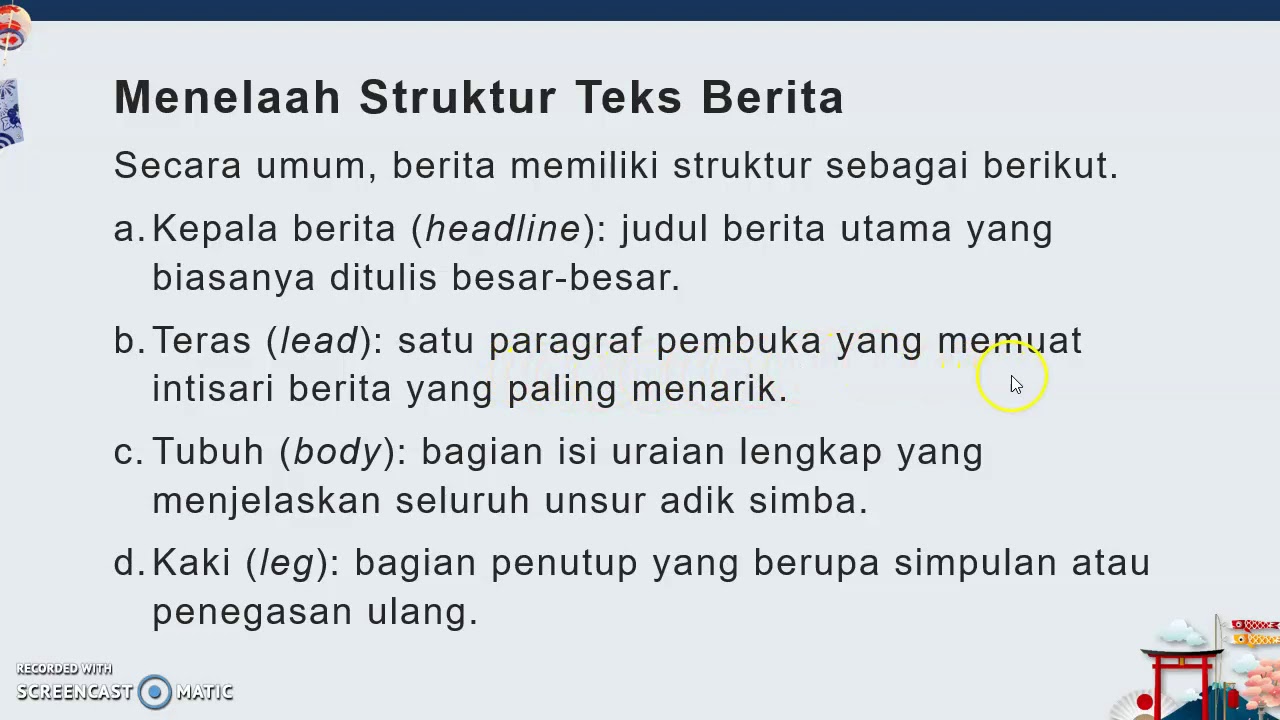 MATERI TEKS BERITA KELAS VIII (BAHASA INDONESIA) 