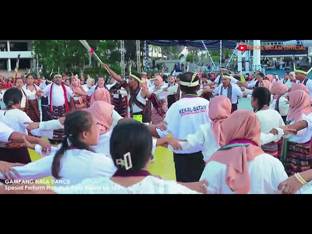 Performance Gampang Hala Dance, Bersempena Dengan HUT Kota Batam Yang Ke-193 class=