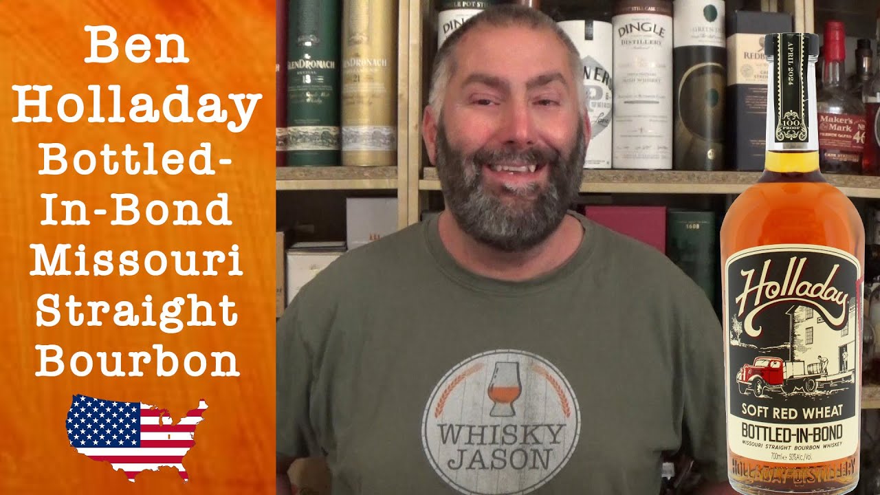 Ben Holladay Soft Red Wheat Bottled in Bond Missouri Straight Bourbon Review by WhiskyJason